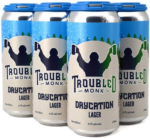 troubled monk daycation lager 473 ml - 6 cansCochrane Liquor Delivery