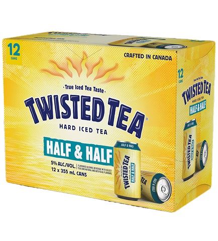 twisted tea half and half 355 ml - 12 cansCochrane Liquor Delivery