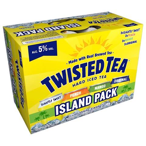 twisted tea island mix pack 355 ml - 12 cansCochrane Liquor Delivery