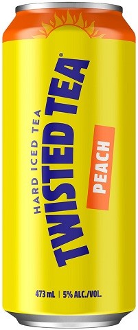 twisted tea peach 473 ml single canCochrane Liquor Delivery