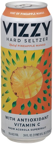 vizzy hard seltzer pineapple mango 473 ml single canCochrane Liquor Delivery
