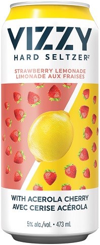 vizzy hard seltzer strawberry lemonade 473 ml single canCochrane Liquor Delivery