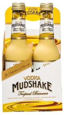 vodka mudshake banana 270 ml - 4 bottlesCochrane Liquor Delivery