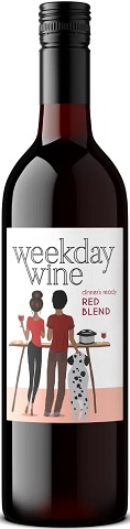 weekday wine red blend 750 ml single bottleCochrane Liquor Delivery