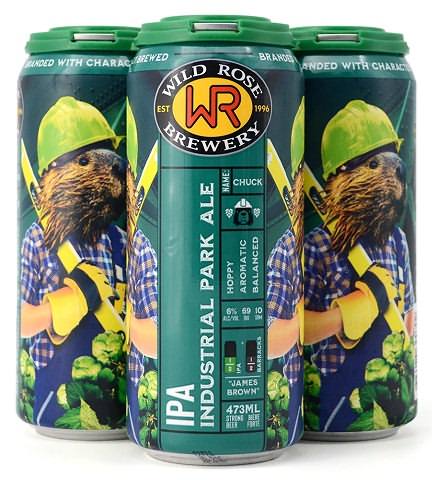 wild rose industrial park ale 473 ml - 4 cansCochrane Liquor Delivery