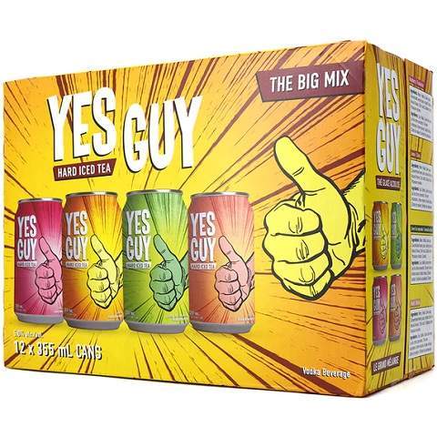 yes guy hard iced tea mixer 355 ml - 12 cansCochrane Liquor Delivery
